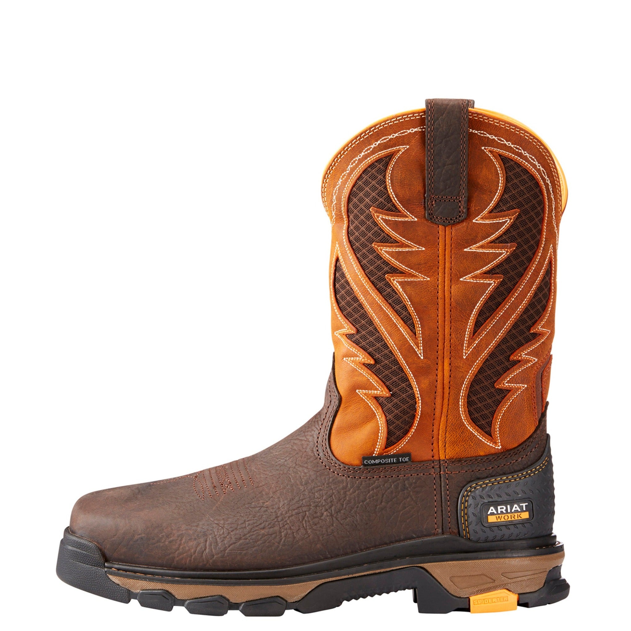 Ariat Men's Intrepid VentTEK Work Boots - Breathable Steel Toe Work Boots for Construction, Landscaping & Outdoor Jobs
