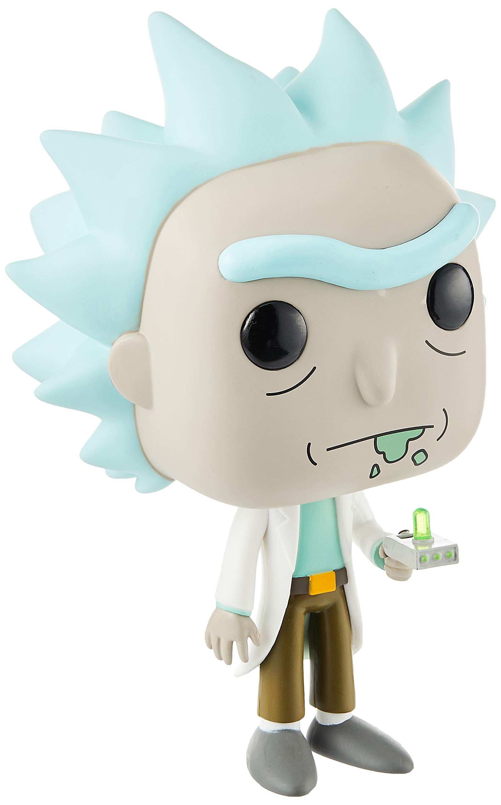 Exclusive Funko Pop! Animation: Rick and Morty - 10-Inch Rick with Portal Gun Vinyl Figure | Collectible Toy for Fans, Gift for TV Show Lovers | Perfect for Display, Home Decor, and Pop Culture Collections