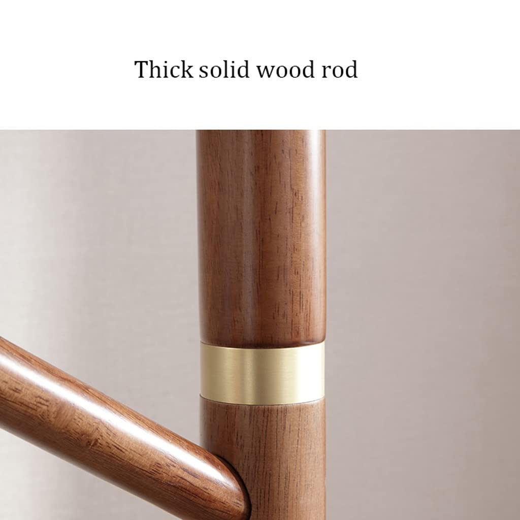 Stylish Wooden Tree-Shaped Coat Rack - Floor Standing Multifunctional Hanger for Jackets, Bags & Hats | Perfect for Bedroom, Living Room & Hallway Organization | Durable Wooden Coat Stand with Artistic Design