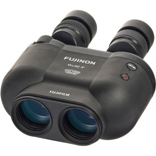 Fujinon 14x40 TSX1440 Techno Stabi Image Stabilized Binoculars - High Power Zoom Binoculars with Advanced Stabilization for Bird Watching, Hunting, and Outdoor Adventures (Black)