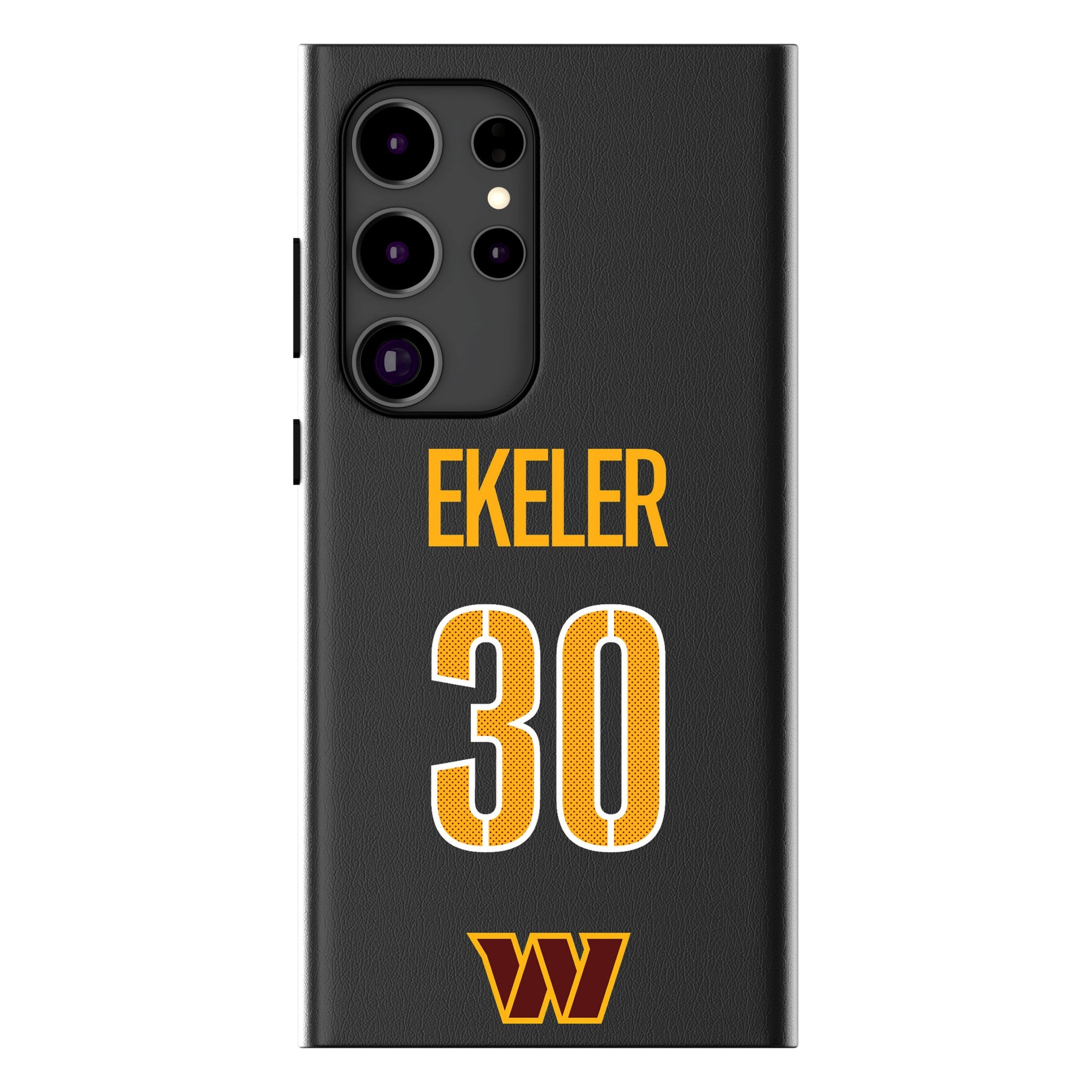 Austin Ekeler Washington Commanders 30 MagSafe Compatible Phone Case for Samsung Galaxy S23/S22/S21 - Durable NFL Team Case for Football Fans & Game Day Support