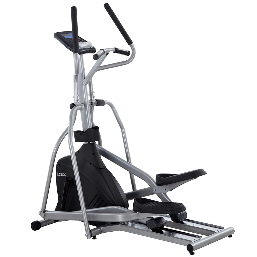 Fitnex E55SG Self-Powered Elliptical Trainer - Home Gym Equipment for Cardio Workouts & Full-Body Training - Perfect for Small Spaces & Apartment Fitness