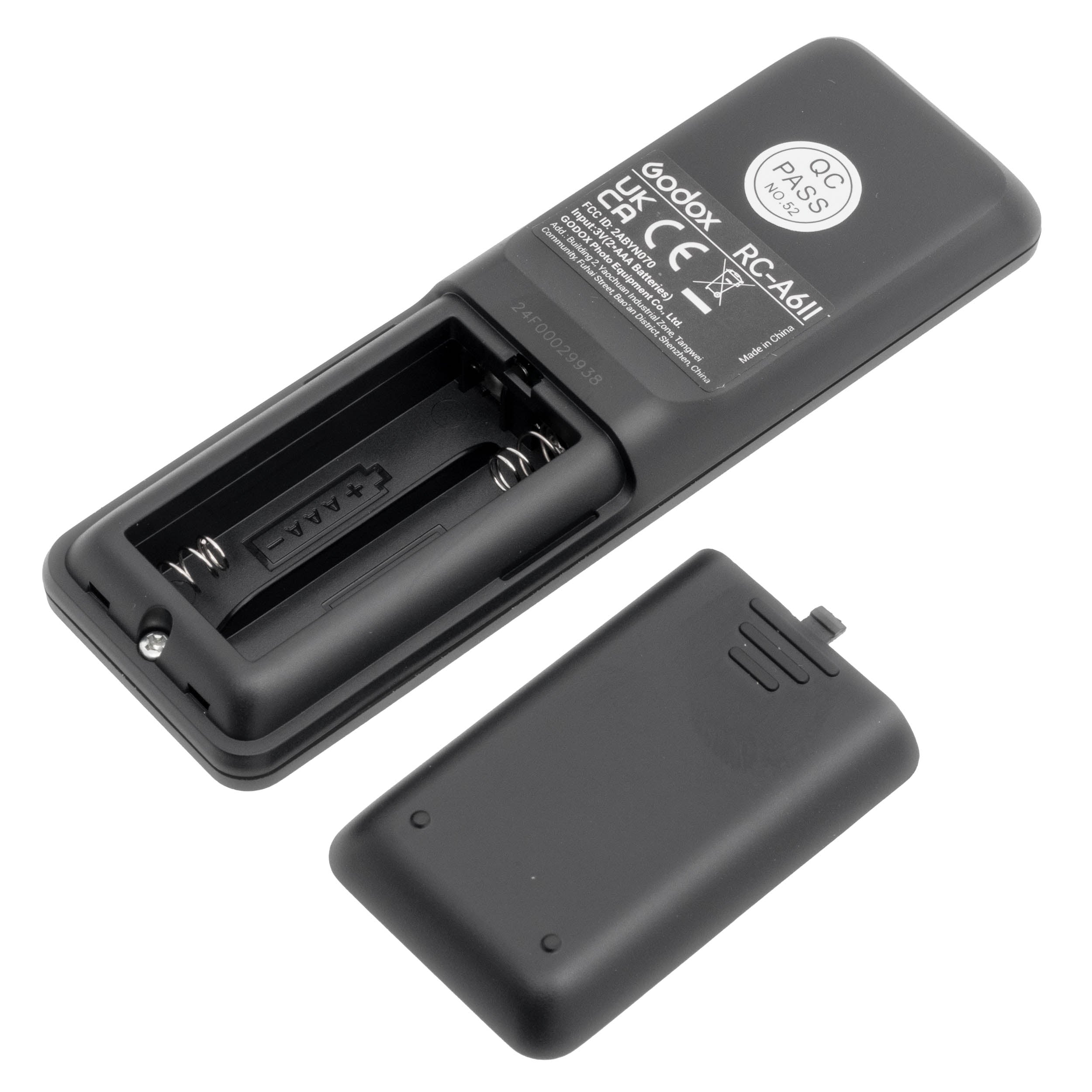 Godox A6II 2.4GHz Wireless Remote Control for Compatible LED Lights - Perfect for Photography, Videography & Studio Lighting Setup