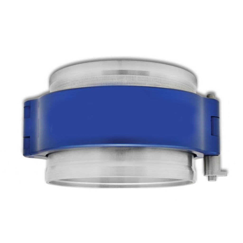Vibrant HD Clamping System Assembly for 2in OD Tubing - Blue Clamp (12513B) | High-Performance Tubing Clamp for Automotive, Marine & Industrial Applications
