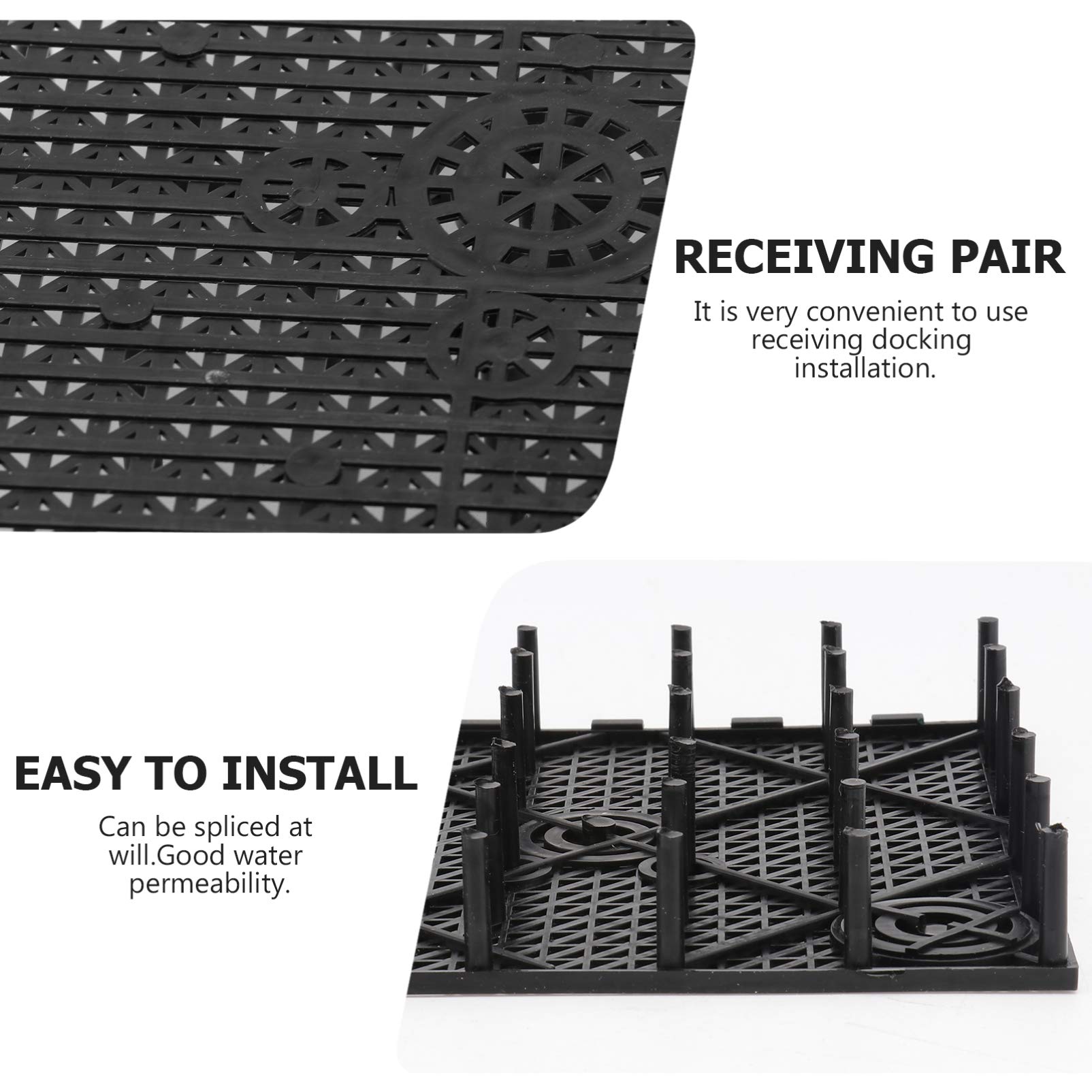 iplusmile 10 Gallon Aquarium Bottom Plate - Fish Tank Divider & Undergravel Plate (20pcs) - Perfect for Aquarium Setup, Fish Tank Separation, and Aquatic Plant Arrangement