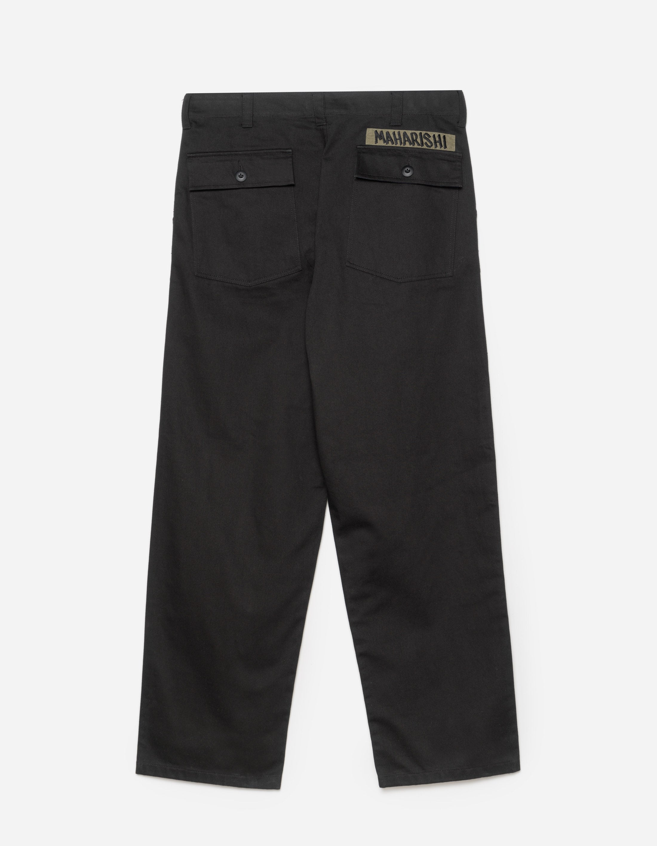 6055 Maharishi Utility Pants for Men - Durable Black Cargo Pants with Multiple Pockets - Perfect for Hiking, Workwear & Outdoor Adventures