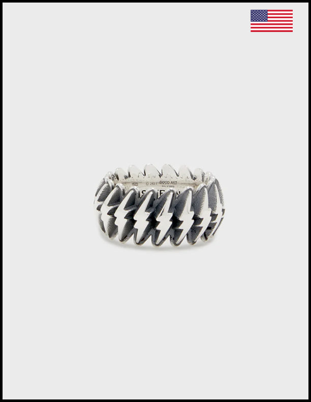 Shazam Good Art Model 25 Ring - Premium Collectible Jewelry for DC Comics Fans & Superhero Enthusiasts | Perfect for Cosplay, Gifts & Fashion Accessories