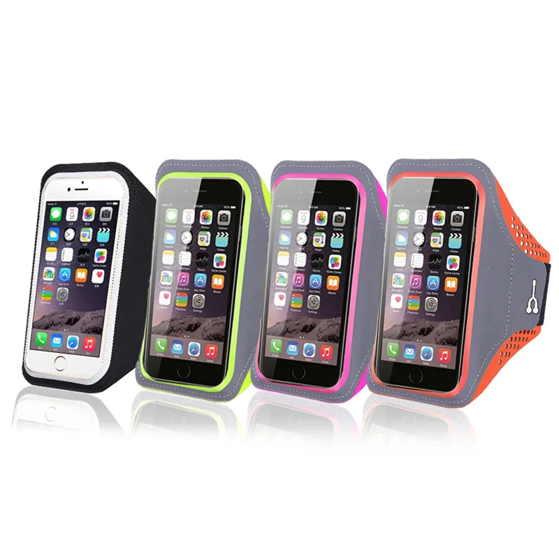 iPhone 15 Armband for Running & Outdoor Sports - Waterproof Phone Holder for Gym, Hiking, Cycling & Fitness Activities