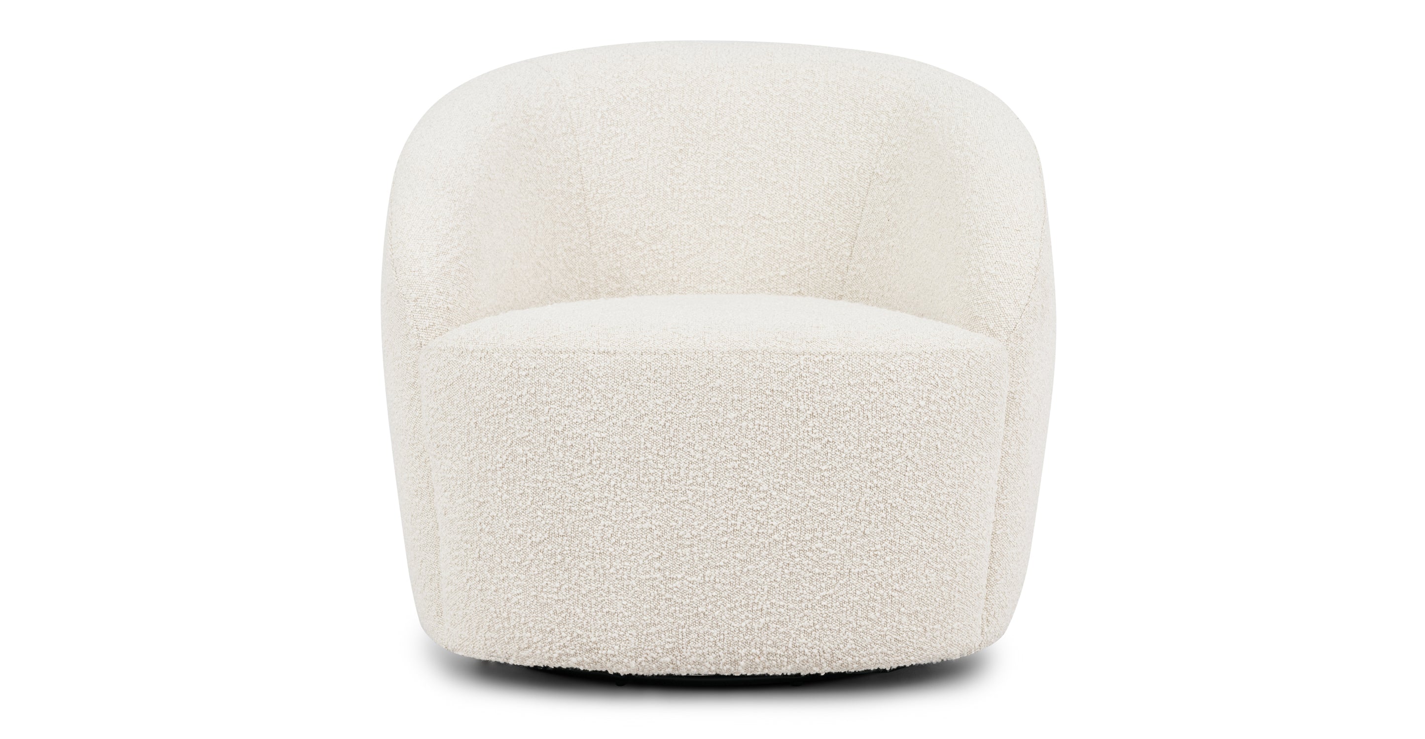 Alma Swivel Lounge Chair - Modern Accent Chair for Living Room, Bedroom & Office - Comfortable 360-Degree Rotating Chair with Soft Upholstery - Perfect for Relaxing, Reading & Working