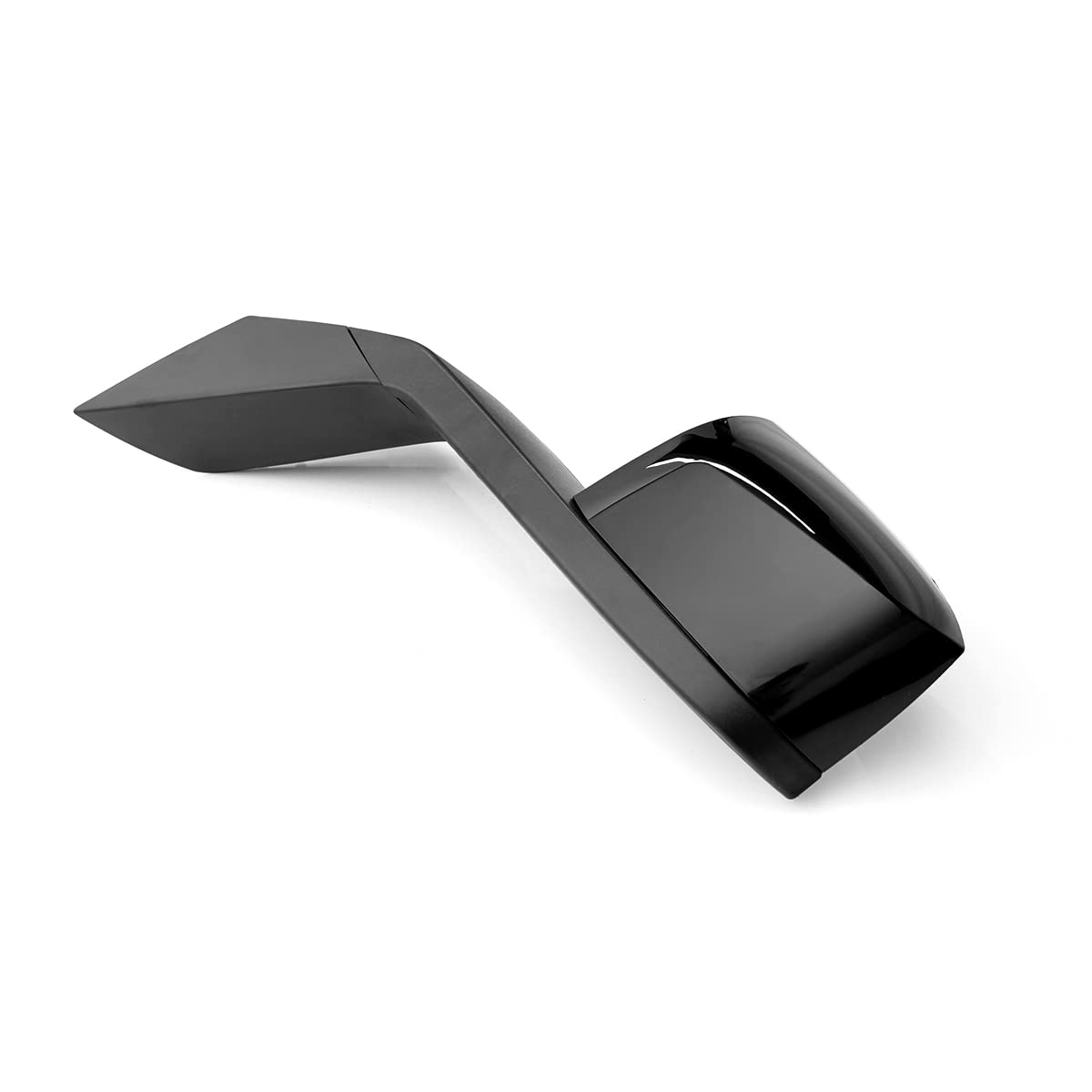 Volvo VNL Hood Mirror Assembly (2004-2014) - Left Driver Side Replacement with Arm - Black - Perfect for Truck Maintenance & Road Safety