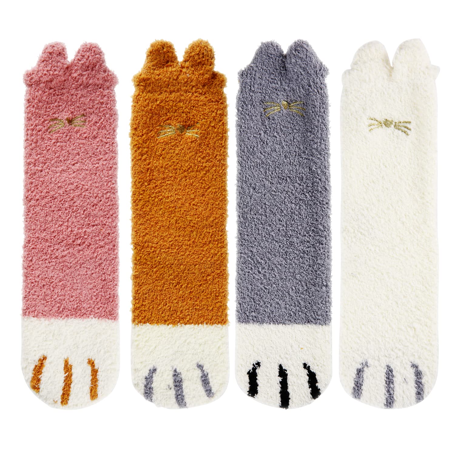 Benefeet Fuzzy Socks for Women - Warm Winter Plush Socks for Indoor & Sleep