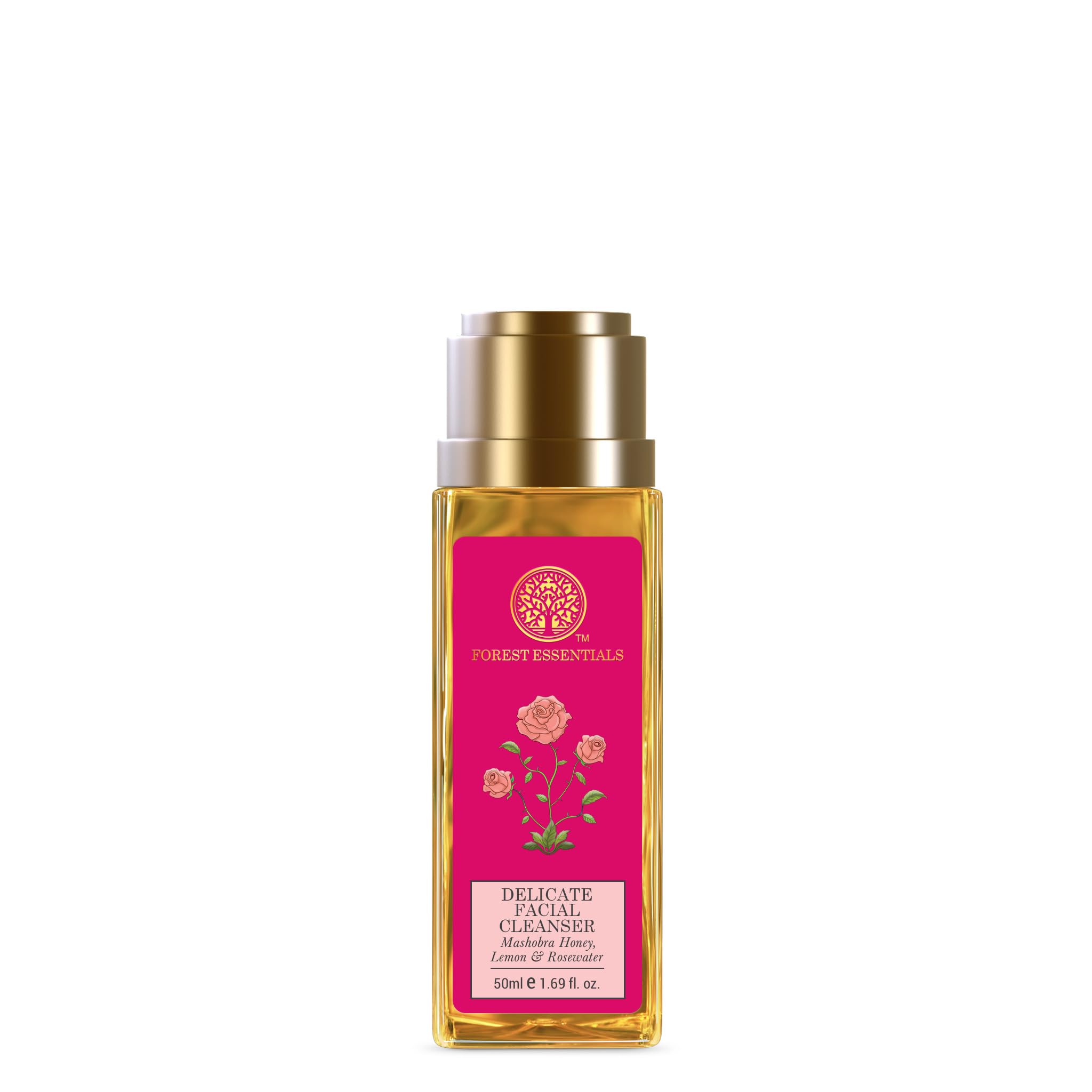 Forest Essentials Travel Size Body Mist Nargis & Delicate Facial Cleanser Mashobra Honey Combo Set - Luxurious Ayurvedic Skincare Duo for Travel & Daily Use - Perfect for On-the-Go Hydration & Gentle Cleansing