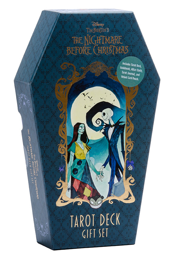 The Nightmare Before Christmas Tarot Deck & Guidebook Set - 78-Card Divination Deck with Illustrated Guide - Perfect for Halloween, Christmas Gifts & Fortune Telling