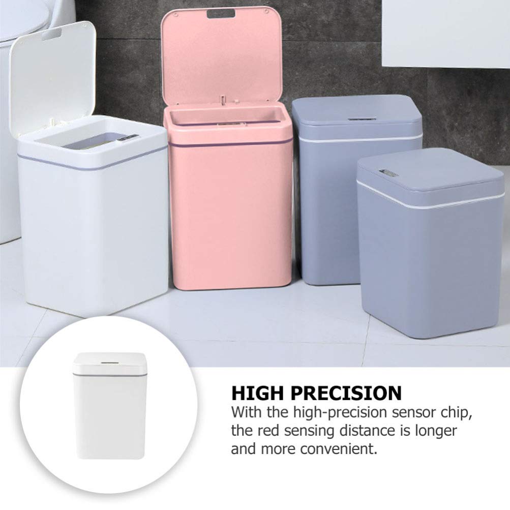 Automatic Sensor Trash Can - Smart Induction Garbage Bin with Motion Sensor, Hands-Free Waste Container for Kitchen, Bathroom, Office & Home Use