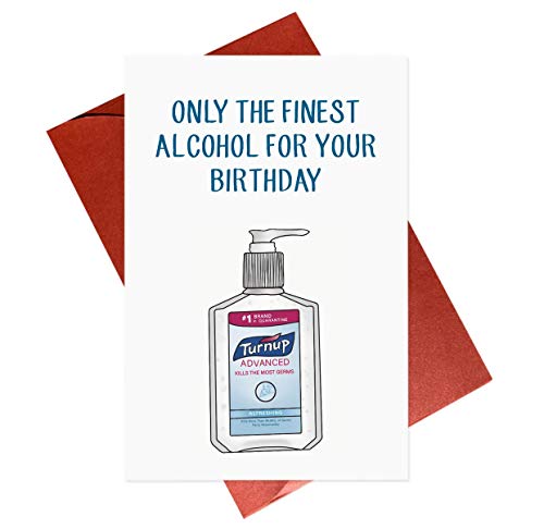 Alcohol Birthday Card