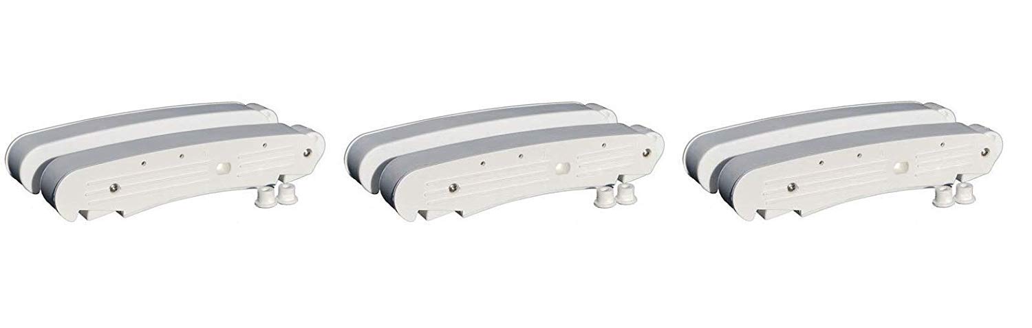 Hayward AXV417WHP White Pool Cleaner Pod Kit - 3 Pack for In-Ground & Above-Ground Pools - Efficient Pool Maintenance & Cleaning Solution