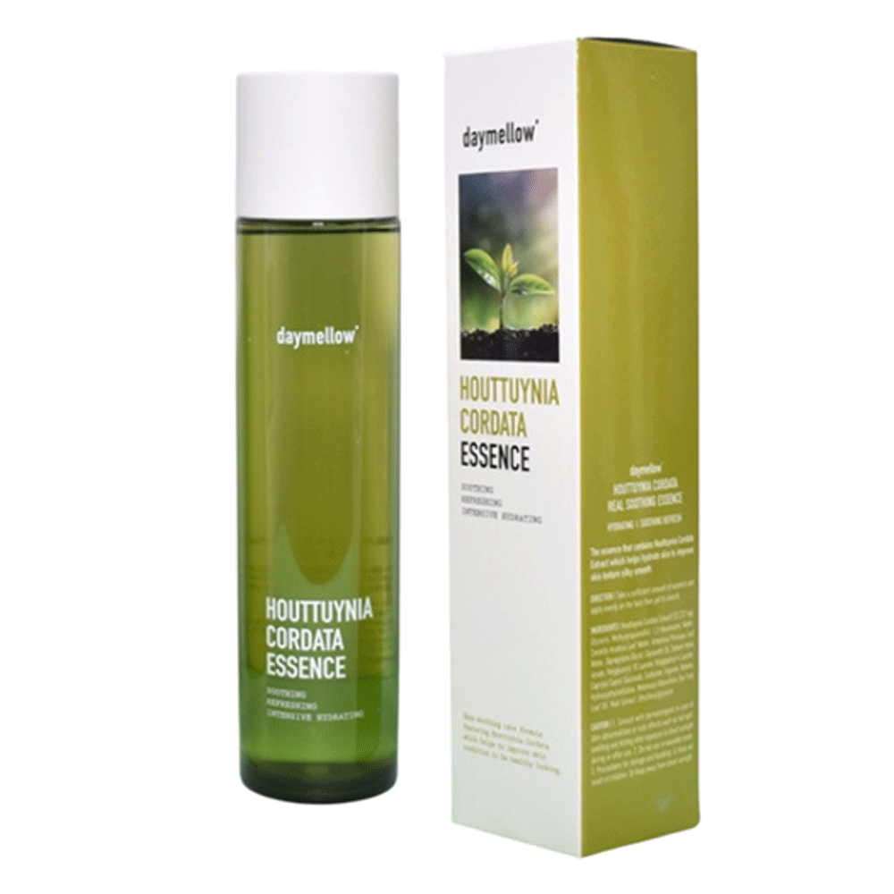 Daymellow Houttuynia Cordata Soothing Facial Essence 150ml - Hydrating & Calming Skin Care for Sensitive & Acne-Prone Skin - Perfect for Daily Skincare Routine & Post-Sun Care