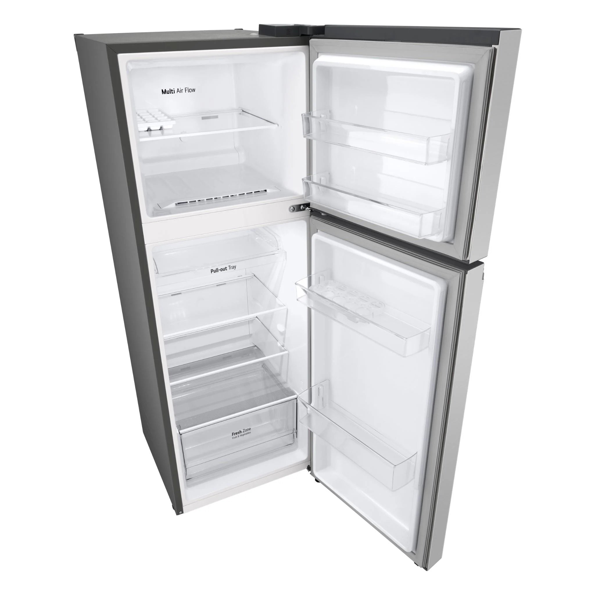 LG 243L Top Mount Refrigerator GT 1S - Stainless Steel Finish | Energy Efficient Freezer for Home & Kitchen | Perfect for Apartments, Dorms & Small Spaces