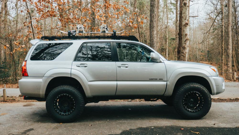 Prinsu Designs Roof Rack for 2003-2009 Toyota 4Runner | Heavy-Duty Aluminum Rack for Off-Road Adventures & Outdoor Gear Storage
