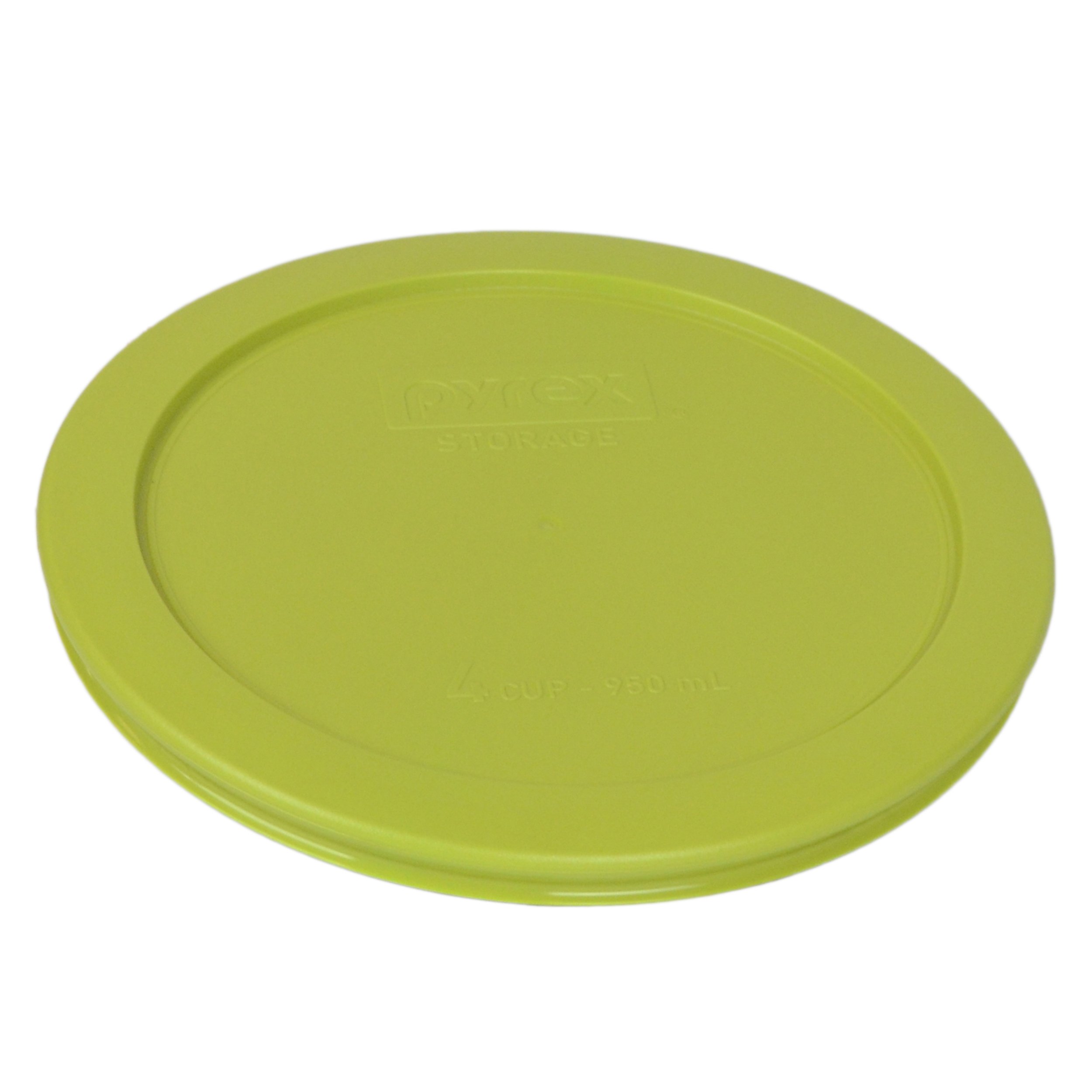Pyrex 7201-PC 6-Piece Round Plastic Food Storage Lids Set - 2 Purple, 2 Black & 2 Edamame Green | BPA-Free | Made in USA | Perfect for Meal Prep, Leftovers & Refrigerator Organization