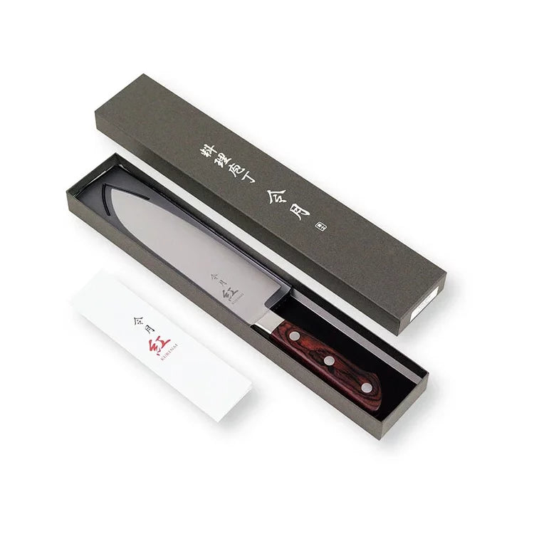 Premium Fuji Kurenai Santoku Knife 7