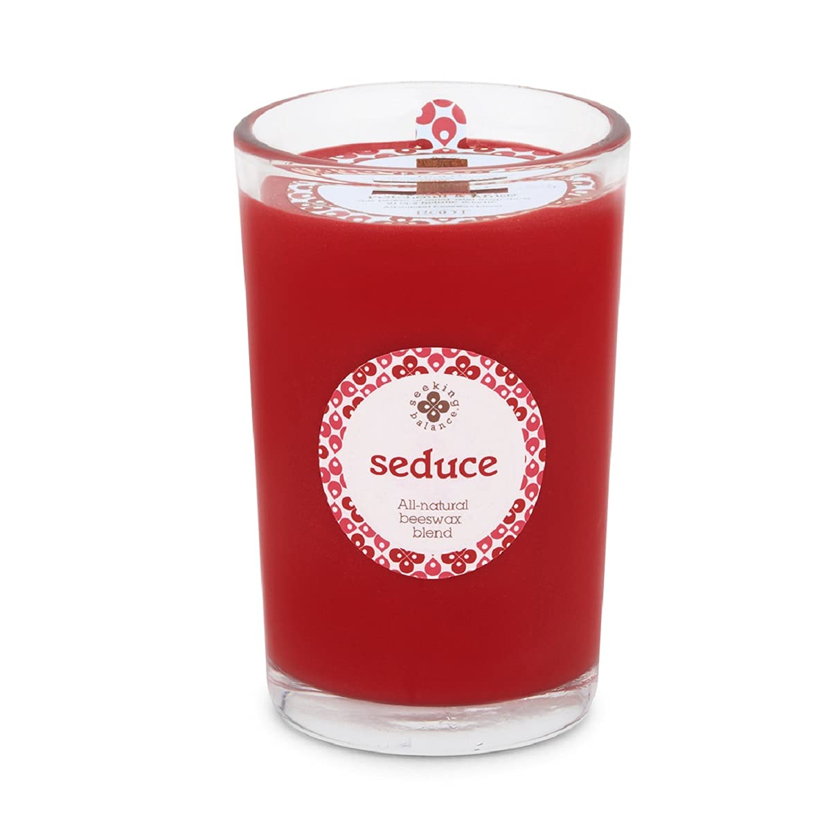 Root Candles 9942282 Seeking Balance Beeswax Blend Candle - 8oz Aromatherapy Candle with Patchouli & Anise Scent for Relaxation, Meditation & Home Decor