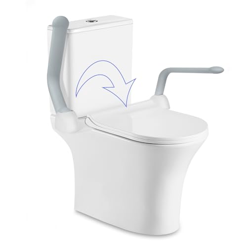 Toilet Safety Rail Grayish