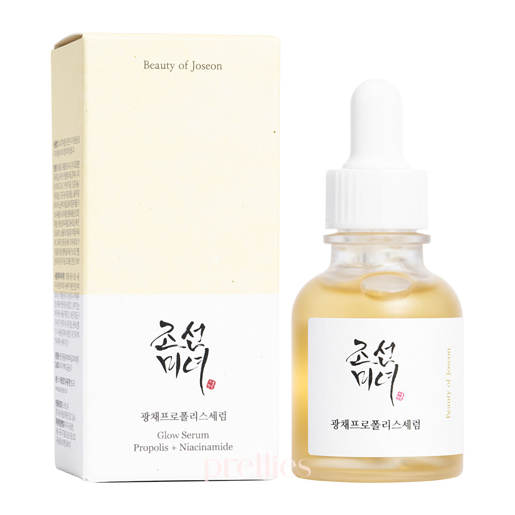 Beauty of Joseon Glow Serum with Propolis & Niacinamide - 30ml Korean Skincare for Brightening & Hydration - Perfect for Daily Routine & Night Care