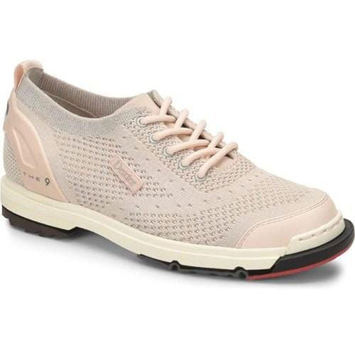 Dexter Women's THE 9 ST Peach/Silver Bowling Shoes - Lightweight & Comfortable for League Play & Tournament Bowling