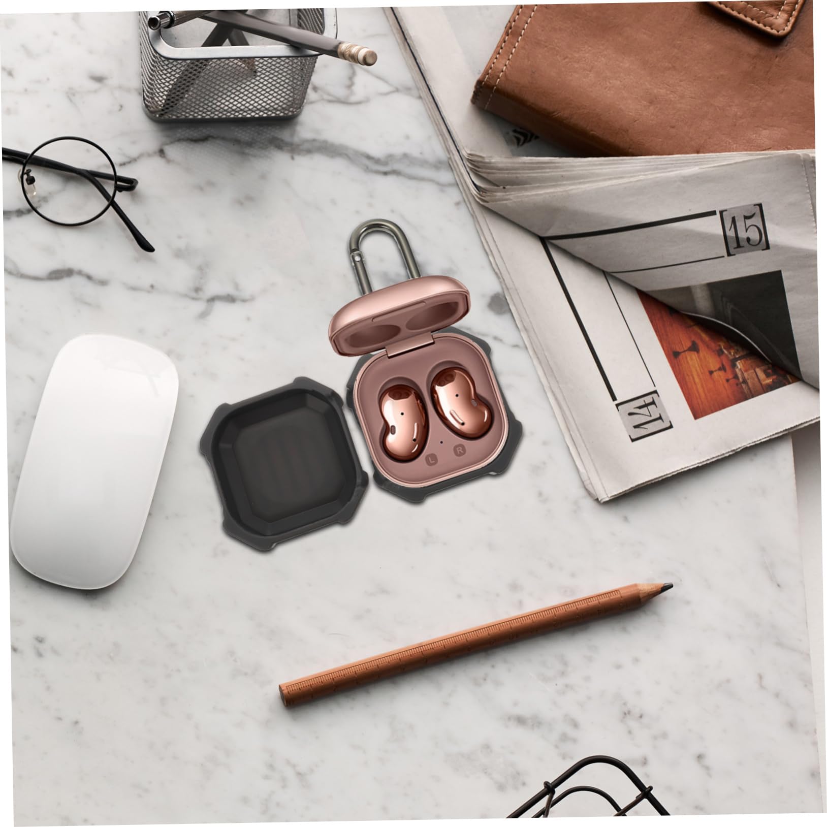 Artibetter 1pc TPU Earbuds Case Cover - Protective Skin for AirPods Pro & Wireless Earbuds - Durable Computer Shell for Travel, Gym & Daily Use