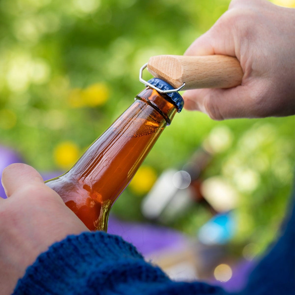 Opinel No. 10 Corkscrew Knife with Bottle Opener - Stainless Steel Multi-Tool for Wine Lovers, Camping & Outdoor Adventures