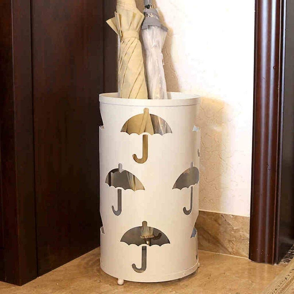 HLR Heavy Duty Umbrella Stand - Rustproof Iron Patio Umbrella Holder for Outdoor, Garden, Poolside - Perfect for Storing Golf, Beach & Patio Umbrellas