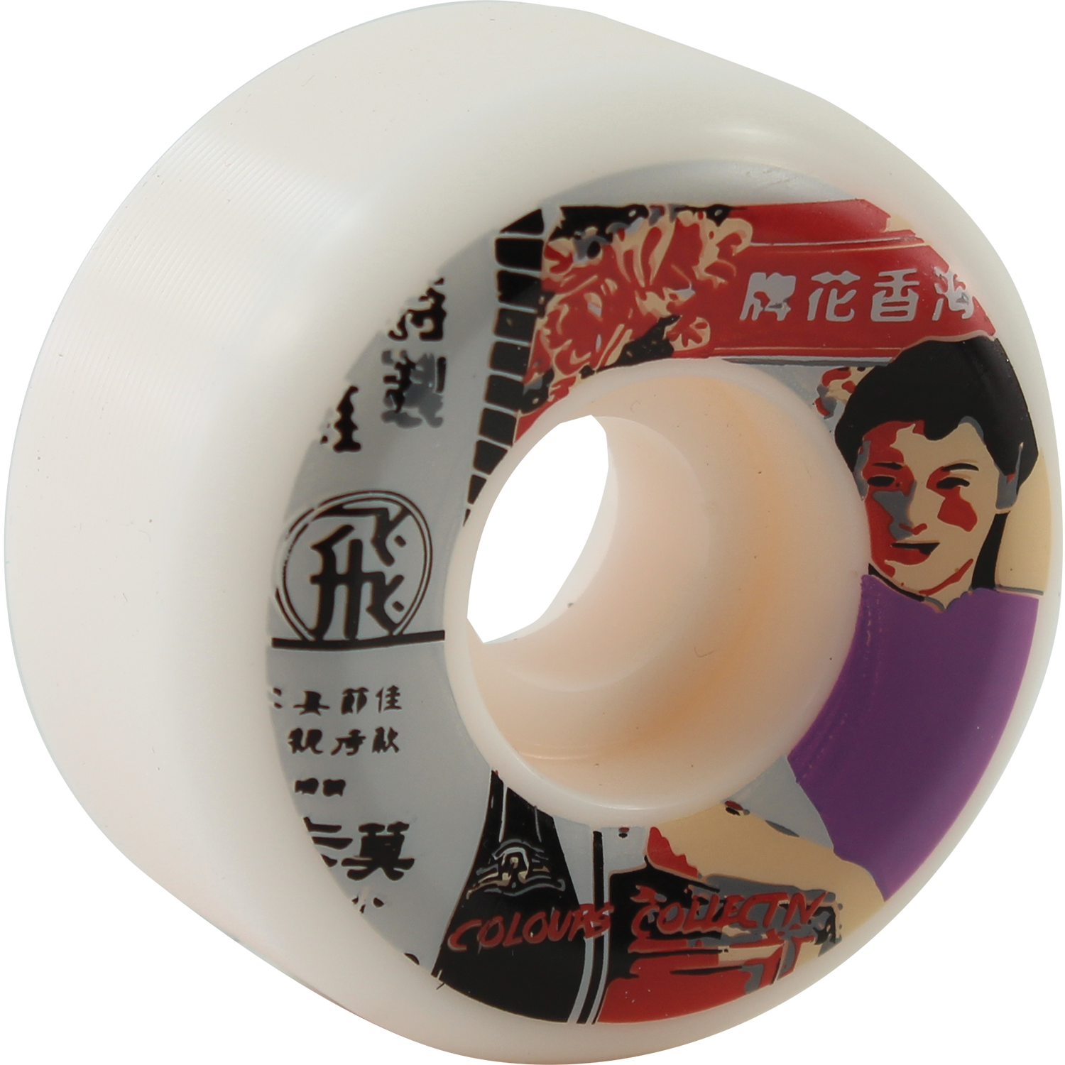 Vintage Style 52mm Skateboard Wheels - Set of 4 - High Performance Urethane Wheels for Street & Park Skateboarding - Perfect for Cruising, Tricks & Smooth Rides