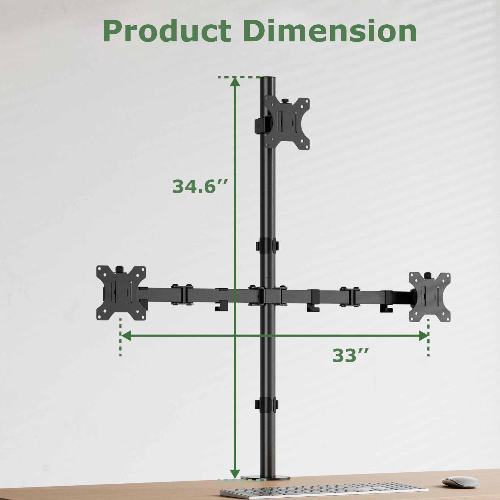 Triple Monitor Stand for 17-32