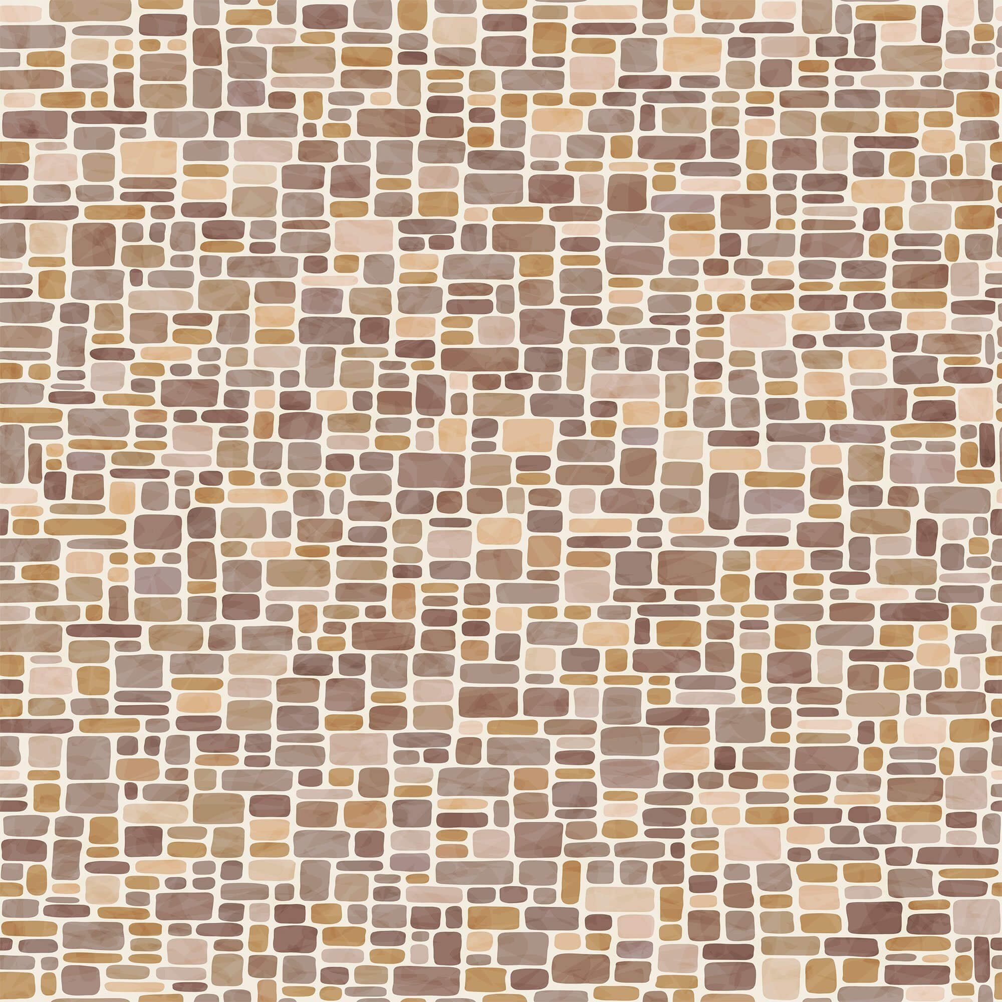 Brown Faux Tile Peel and Stick Removable Wallpaper - Self-Adhesive Backsplash for Kitchen, Bathroom & Home Decor - Easy DIY Installation