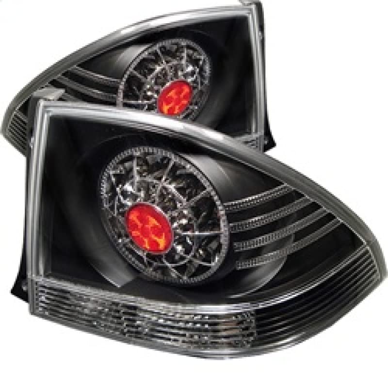 Spyder Auto 5005809 LED Tail Lights Black/Clear - High-Performance Aftermarket Brake Lights for Cars & Trucks