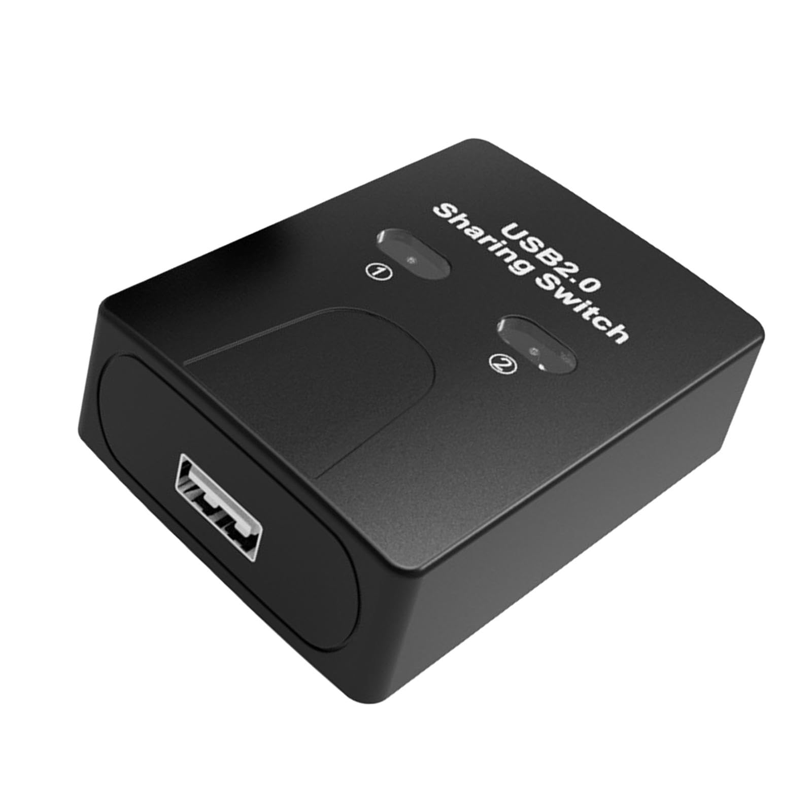 Ronyme 2-in-1 USB Printer Sharing Switch | USB Peripheral Device Switcher for PC & Computer | Stable Connection for U Disk & Printers | Perfect for Home Office & Small Business Workstations