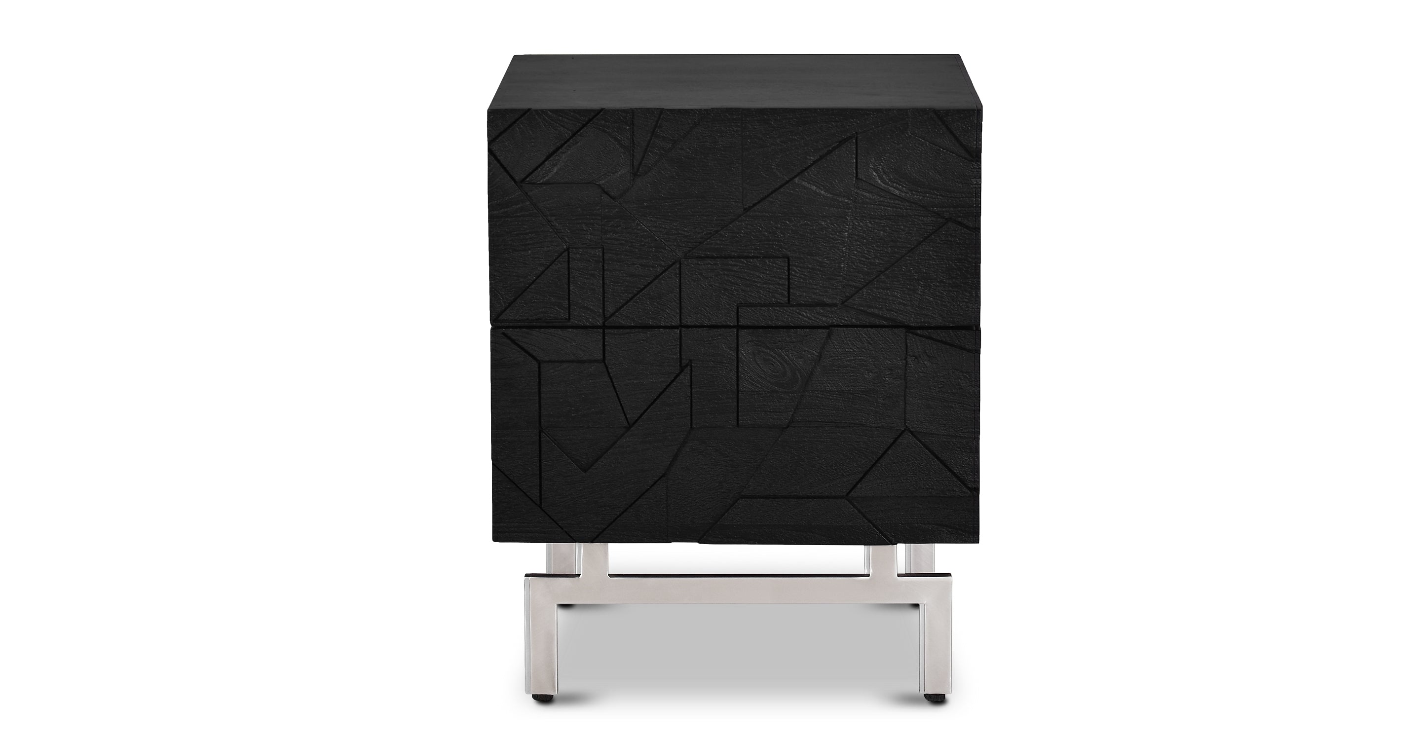 Modern Wooden Nightstand with Drawer - Stylish Bedside Table for Bedroom, Living Room & Office - Compact Storage Solution for Books, Lamps & Essentials