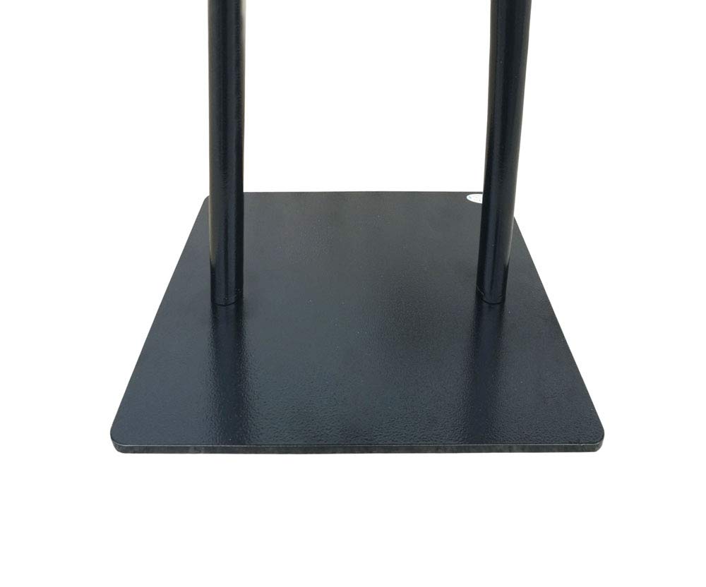 FixtureDisplays® Metal Tube Stand with Base - Ballot Box, Donation Box, Suggestion Box Holder (11064-MATCH-NF) - Perfect for Voting, Fundraising & Customer Feedback Collection