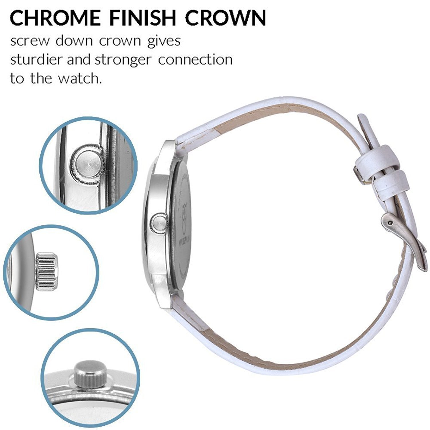 BIGOWL Women's Fashion Watch - Stylish Analog Leather Band Designer Watch for Girls, Daughters & Sisters | Perfect for Casual Wear, Office & Everyday Use