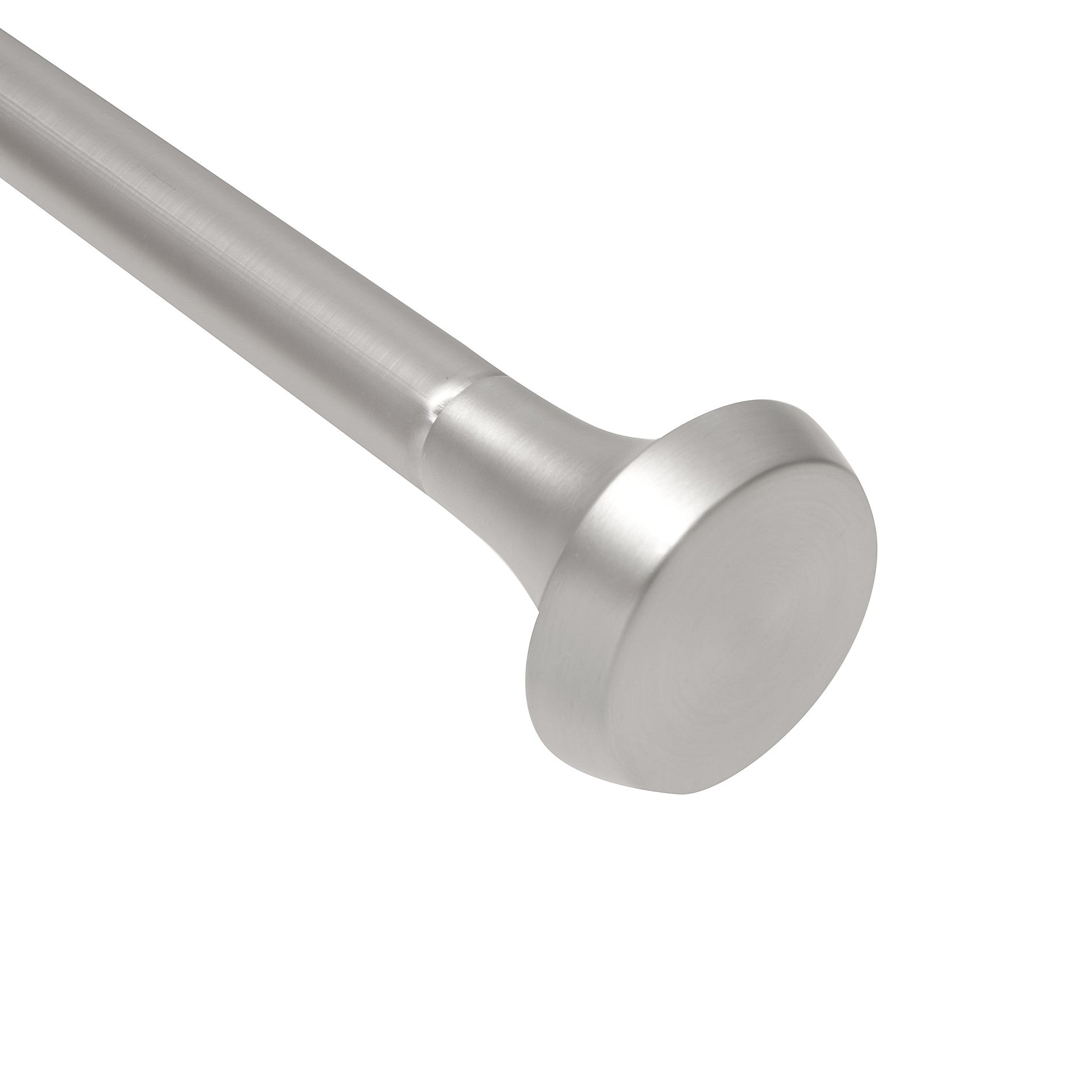 Ella Adjustable Curtain Rod - Heavy Duty Steel Drapery Rod for Windows - Perfect for Living Room, Bedroom & Home Decor