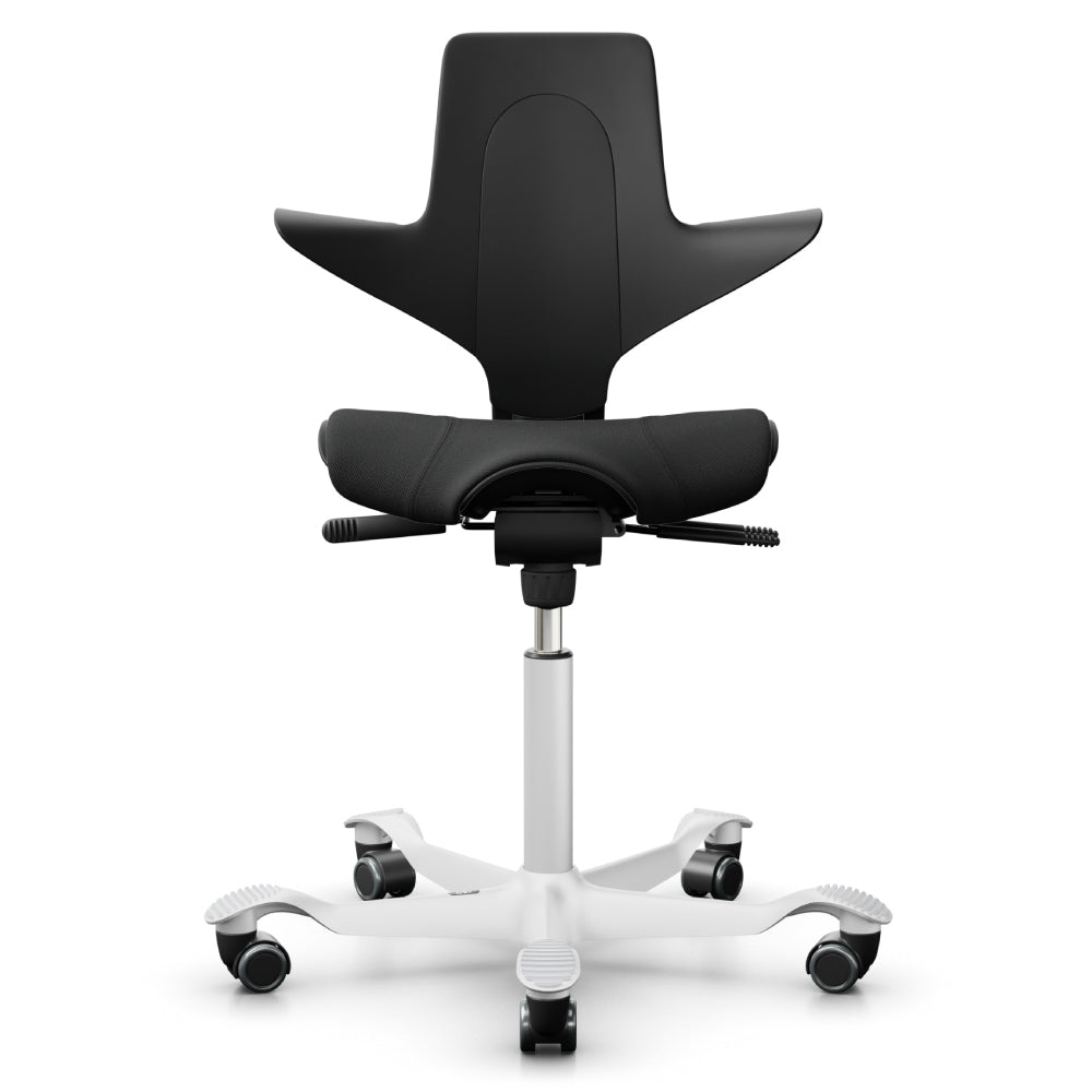Ergonomic HÅG Capisco Saddle Chair 8020 - Adjustable Office Chair for Back Pain Relief, Perfect for Home & Work Use - Ideal for Standing Desks, Computer Work & Creative Professionals
