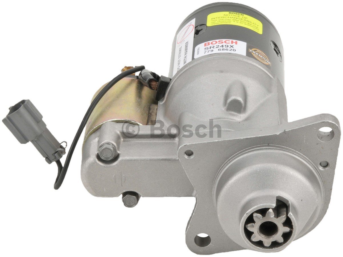 Bosch SR249X Remanufactured Starter - High Performance Car Engine Starter Motor | Compatible with Multiple Vehicle Models | Perfect for Auto Repair & Replacement