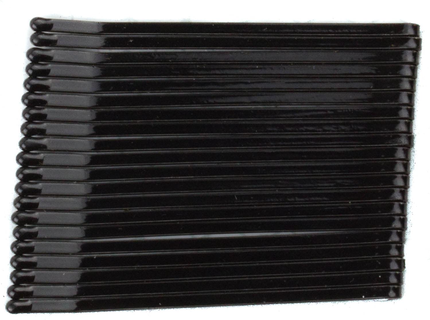 Mytoptrendz® 20 Pcs Classic Bobby Pins - Flat Metal Hair Grips for Women & Girls - Hair Styling Accessories (Black) - Perfect for Updos, Ponytails & Everyday Hairstyles