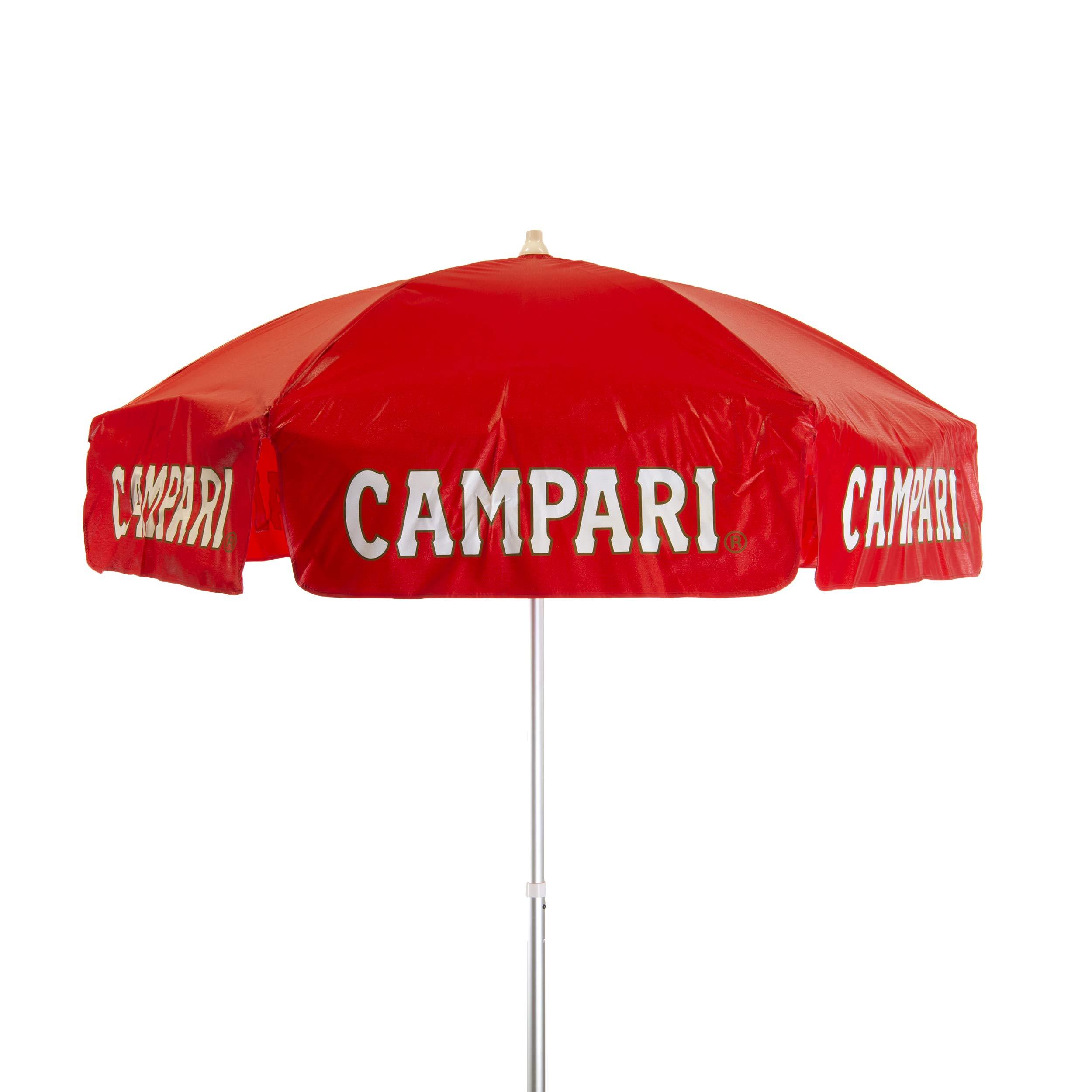 Heininger 1381 6-Foot Vinyl Patio Umbrella in Campari Red - Perfect for Poolside Lounging, Backyard BBQs, and Outdoor Dining Areas