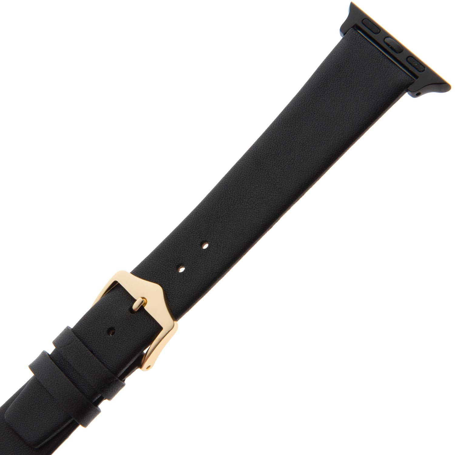 Gilden Classic Calfskin Leather Apple Watch Band F60-SMART - Premium Replacement Strap for Apple Watch Series 1/2/3/4/5/6/7/SE - Perfect for Business, Casual & Formal Occasions