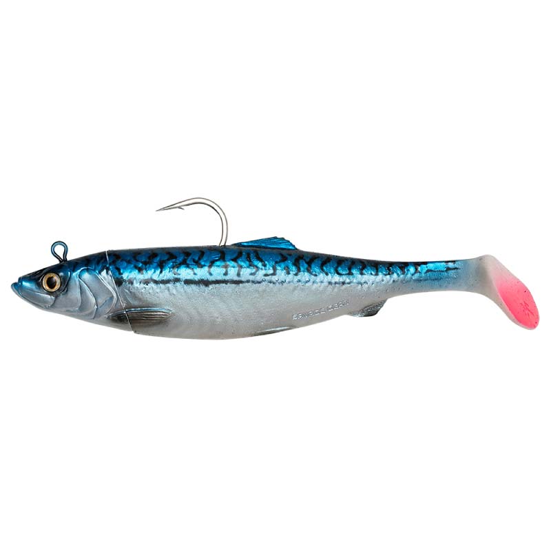 Savage 4D Herring Big Shad Fishing Lure - Topwater Bass & Saltwater Game Fish Bait for Freshwater & Ocean Fishing