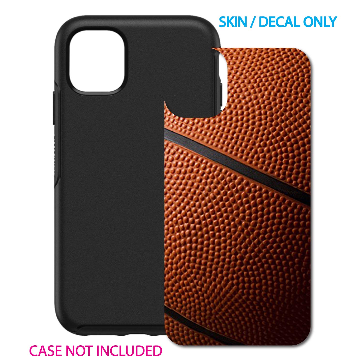 Custom Basketball Skin Decal for OtterBox Symmetry iPhone 11 Pro Case (5.8