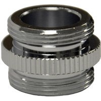 10523 Universal Faucet Aerator Adapter - High Flow Water Saving Aerator for Kitchen & Bathroom Sink - Fits Most Standard Faucets - Perfect for Home, RV, and Commercial Use