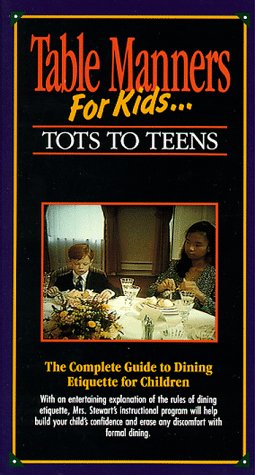 Kids Table Manners Guide - Essential Etiquette for Toddlers to Teens | Perfect for Family Dinners & Social Gatherings